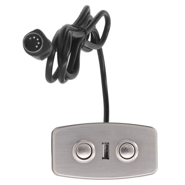 Lenestolbryter USB-ladekontakt 5-pinners rett, elektrisk sofakontroller for hjemmesoverom