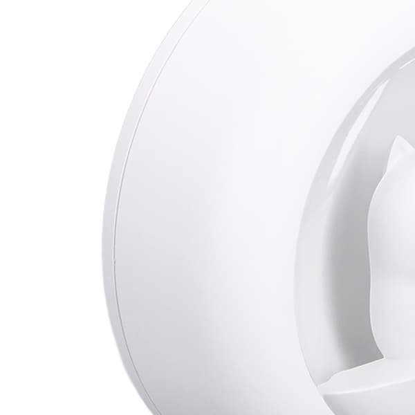 LED Rörelsesensor Nattlampa, Vit, USB-laddning, Kattdesign, för Garderob Sovrum