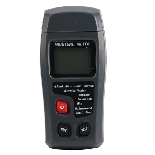 Digital LCD Træfugtighedsmåler, Håndholdt Fugtdetektor Hygrometer Tester Sensor