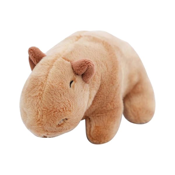 4x Capybara Legetøj Krambart Blødt Tegneserie Dyred Dukke Simulation