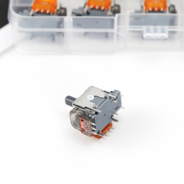 TMR Hall Effect Joystick til Xbox One, 10-pak, Orange, Præcision & Lavt Strømforbrug