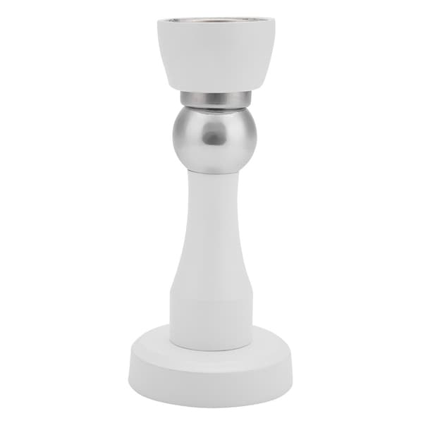 Magnetisk dørstopper i rustfritt stål, sterk magnetisk holder, 1 sett