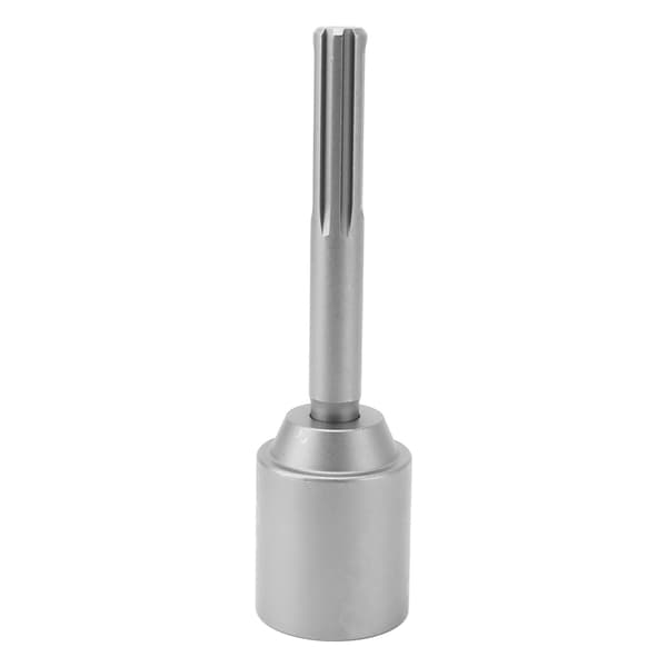 Stål T-stolpedriver, 5 gruber skaft, 20 cm længde, 45 mm/1,8 tommer, borehammer tilbehør