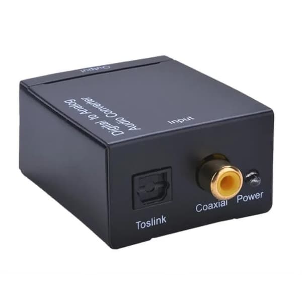 Digital til Analog Audio Konverter, EU Optisk Koaksial RCA, 32-96 kHz