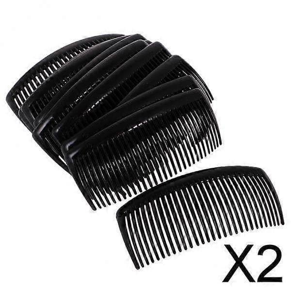 2x 12 stk. Dame PC 9 Hårfrisure Dekor Kam Klips Hårnål
