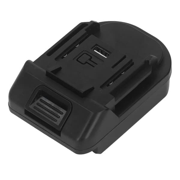 18V til 20V batteriadapteromformer, ABS med USB, for elektriske verktøy
