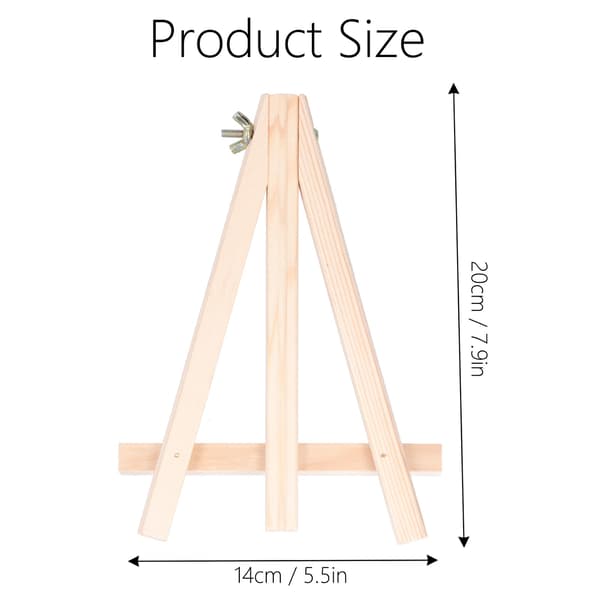 Mini trefotstaffeli, kalligrafi maleri utstillingsstativ for barn, bryllup, møte