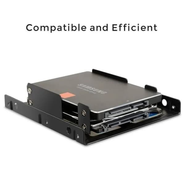 2,5 tuuman – 3,5 tuuman SSD/HDD-asennussarja, sisältää SATA-data- ja virtakaapelit