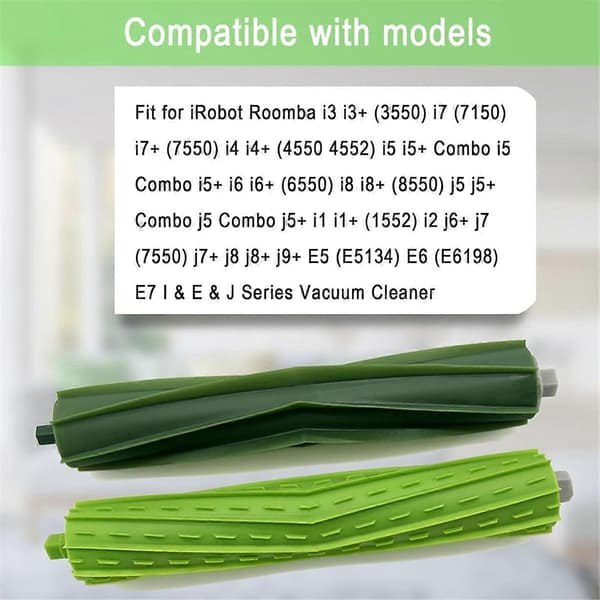 Rullebørste til IRobot Roomba I3 I7 E5 J7 I4 I7+ I3+ I4+ I5 I5+ Combo I5 E6 E7 E & I & J Serie Støvsuger