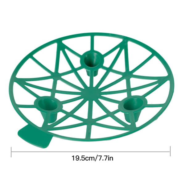 Blå hagefruktfat, 19,5 cm diameter, 3,5 cm høyde, høstekurv