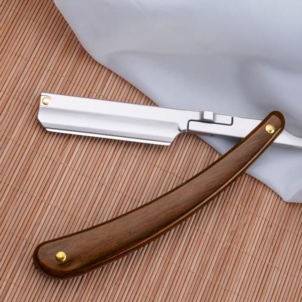 Barberkniv med lige kant, barberkniv til hår