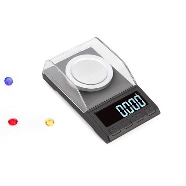 Mini digitalvægt med høj præcision 10 g/0,001 g