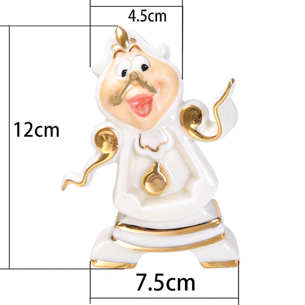 Tecknad Ny Skönheten och Odjuret Tekanna Mugg Tekanna Mugg Ett Set Härlig & Kopp Set Tekanna Mugg Födelsedagspresent Lumia Candlestick