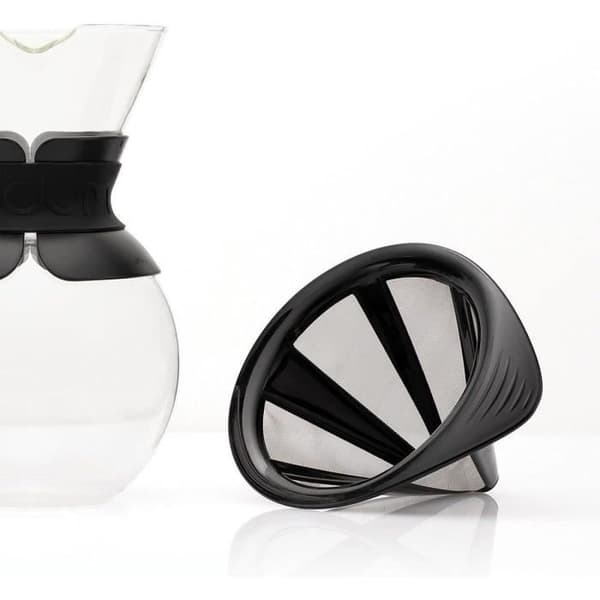 Häll över - Bodum Kaffebryggare, permanent rostfritt stålnätfilter, 0,5 L, 4 koppar