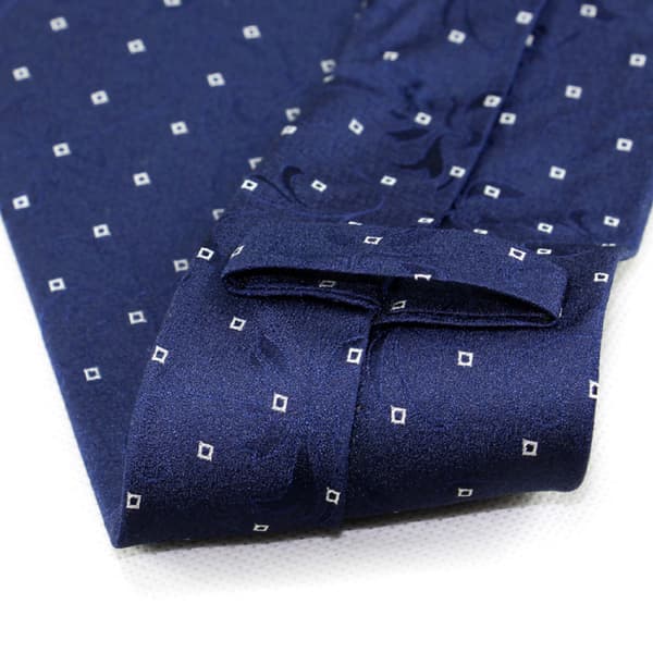 Mote slips Klassisk blomstret vevd jacquard håndlaget slips for menn