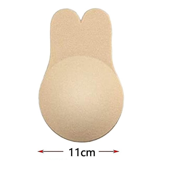 Rintateippi, näkymätön olkaimeton liimautuva rintaliivisetti naisille Skin Tone