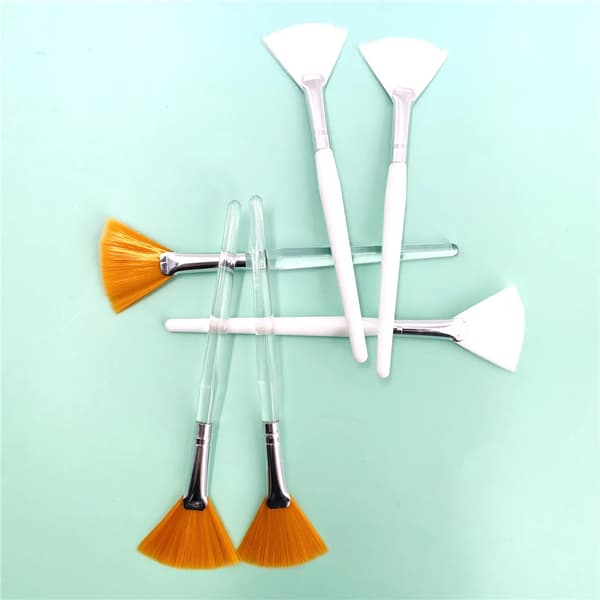 3-pack Utility ansiktsmaskborste Scallop Red