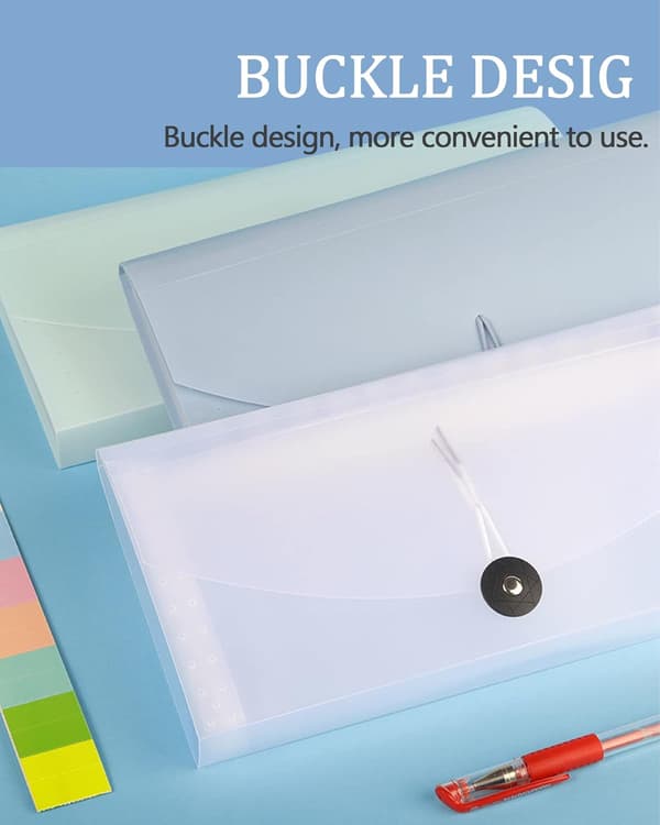 3 st (26,3*14 cm) Mini Dokumentmapp, 13 Fack Litet Dragspel