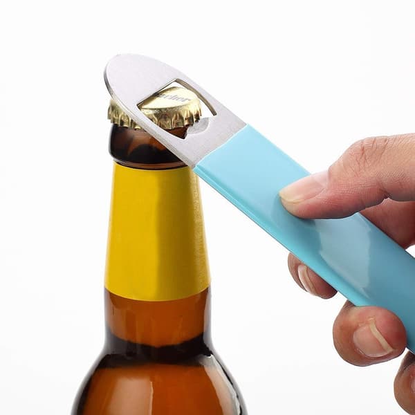 6 stk. Flat Flaskeåpner Ølåpner Bartender Tilbehør 6 Pcs