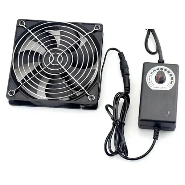 120mm 2700RPM blæser med controller, 12cm 12V BTC serverchassis/arbejdsstation rack køleplade.