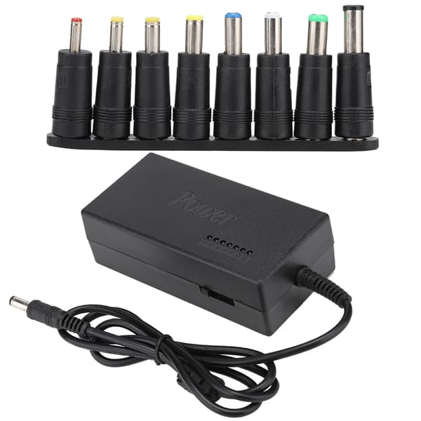 96W DC 12V~24V Output Universal Laptop 8-Pumpe Strømadapter (Stik 100-240V)