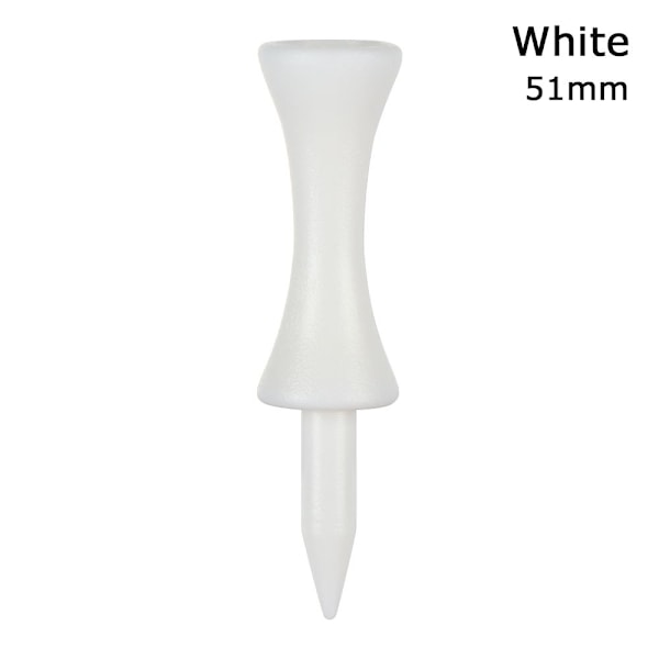 Golf Tees Golfer Ball Tees Hållare VIT 51MM - spot försäljning white z white 51mm