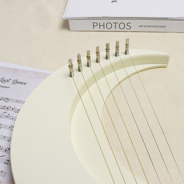 7-strengs musikkinstrument Lyre Hellas Lyre Harpe