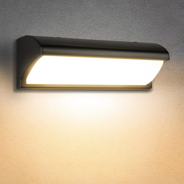 Vattentät LED utomhuslampa - Modern utomhusvägglampa med rörelsesensor