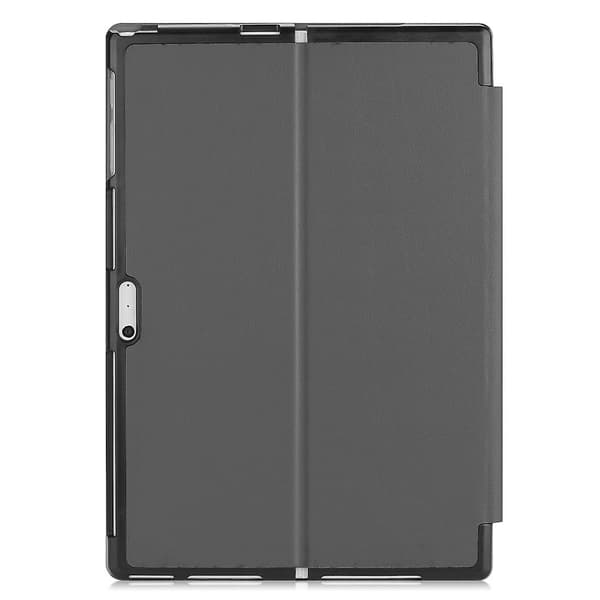 Yhteensopiva Custer-kuvioinen nahkakotelo Microsoft Surface Pro 7:lle Grey