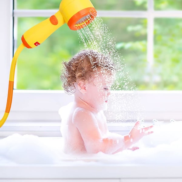 Baby Sød Elektrisk Gul And Duschbad Legetøj Sommer And Bad Legetøj Vand Spray Vand Spil Badekar Sprinkler Legetøj Til Børn