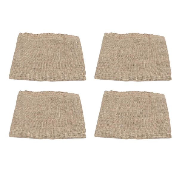 Store potetsekk i jute - Sett med 4