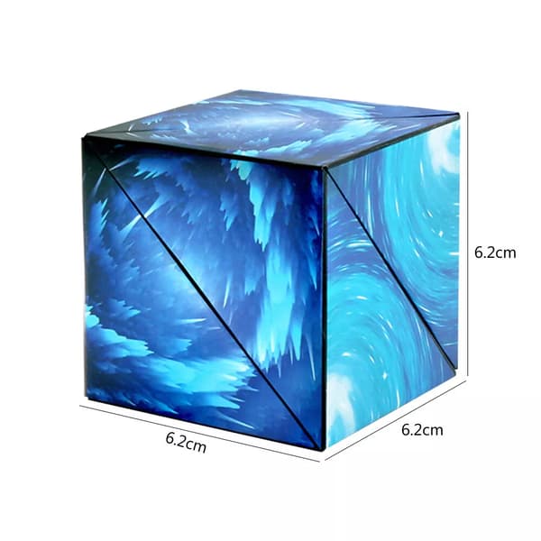 Magnetisk Magic Cube Variabel Anti Stress Julegave Børn Sjov Legetøj A9