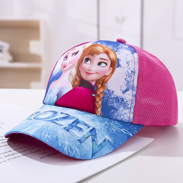 Mesh Baseball Cap Snapback Trucker Hat Børn Pige Dreng Gave z Frozen #2