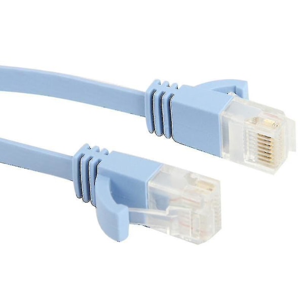 Cat6 Ultra-tunn Flat Ethernet Network Lan-kabel, längd: 10m (baby )