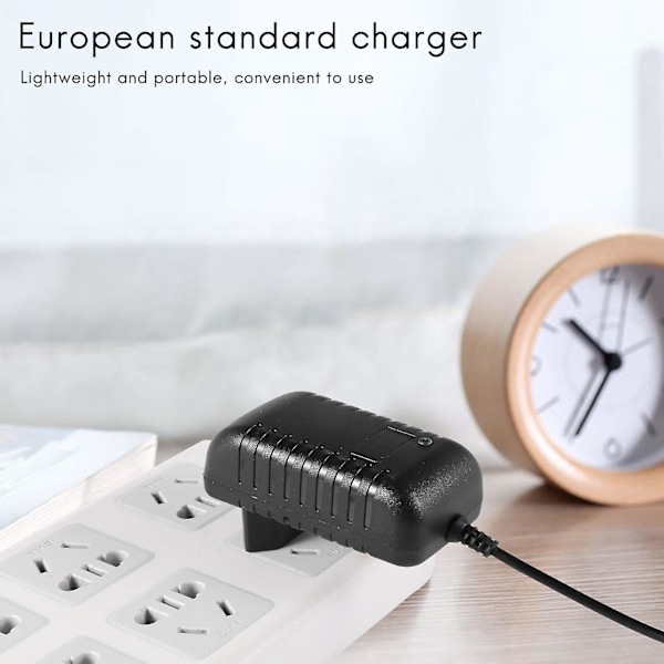 AC 100-240V till DC 9V 2A Adapter Konverter Strömförsörjning Laddare (EU-kontakt)