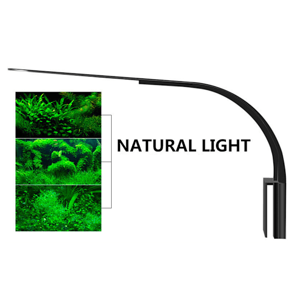 10W Ultra-thin LED aquarium light Highlight Aquarium lamp with clamp