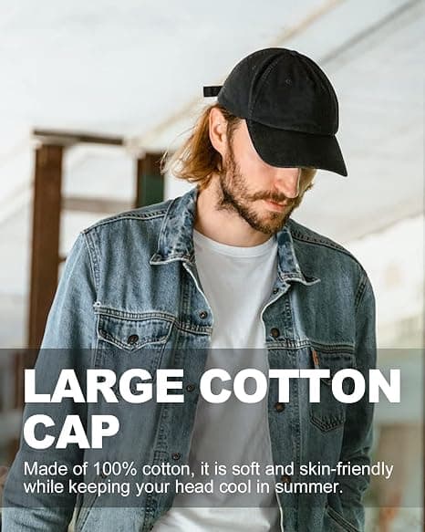 caps for men stor sportscaps baseball løping tennis lue for stor A2