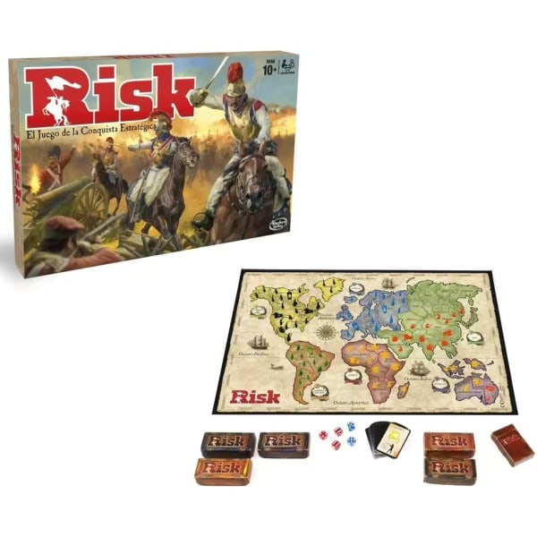 Hasbro Spil - Klassisk Risk Edition - Perfekt Y