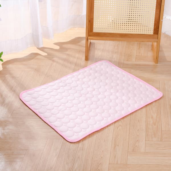 Kjølematte - YNKKVRE - Issilketeppe - For hunder og katter - Innendørs - Blå Pink 62*50cm
