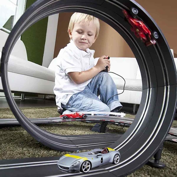 1:24 Sportsbil Racingbil Modellsimulering Legering Gutt for Ferrari Leker Silver