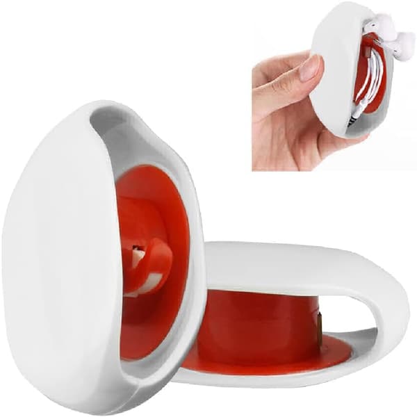 2-pack hörlurskabelvindare Automatisk hörlursvindare Hörlursförvaring