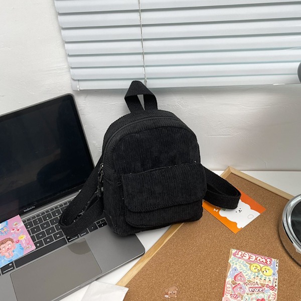 Mini Ryggsekk Små Ryggsekker SVART black