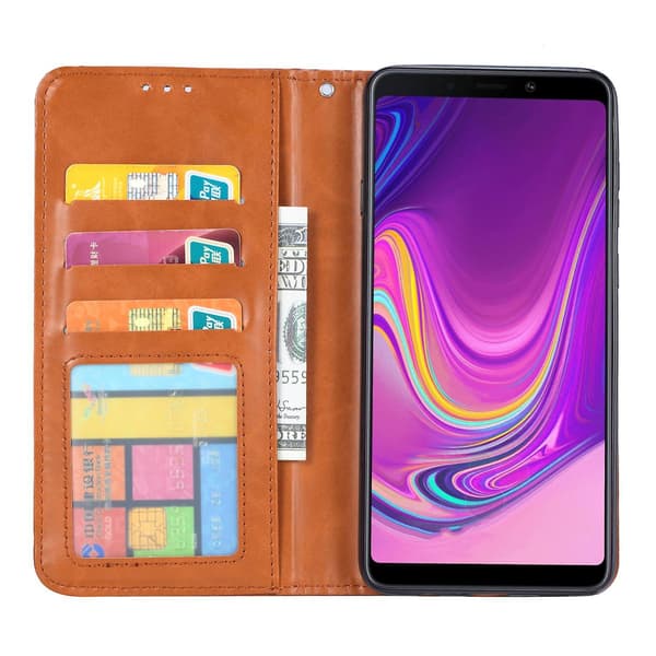 Kompatibelt telefondeksel for Samsung Galaxy A9 (2018) Lærdeksel