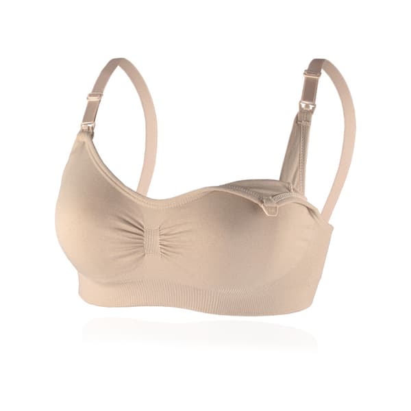 Sömnlös amnings-bh för ammande kvinnor 1-pack amnings-bh med black M