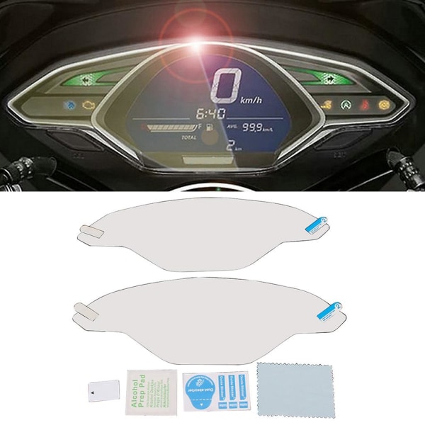 2st Cluster Scratch Cluster Screen Protection Film Protector för Honda Pcx150