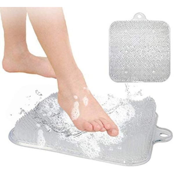 Elektronik Duschfotmassagerare Skrubbrengöringsmedel för duschgolv Förbättrar fotcirkulationen Ta bort död hud från foten och minskar fotsmärta