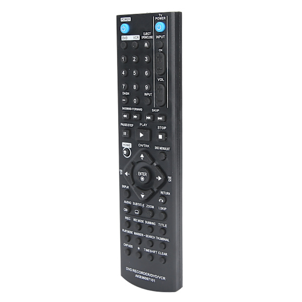Erstatningsfjernkontroll for LG DVD/VCR/DVDR-spiller 0.1