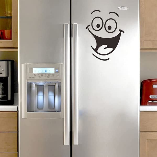 WC-tarra 6 osaa Smiley Face -tarrat Istuin taidetarra 6pcs