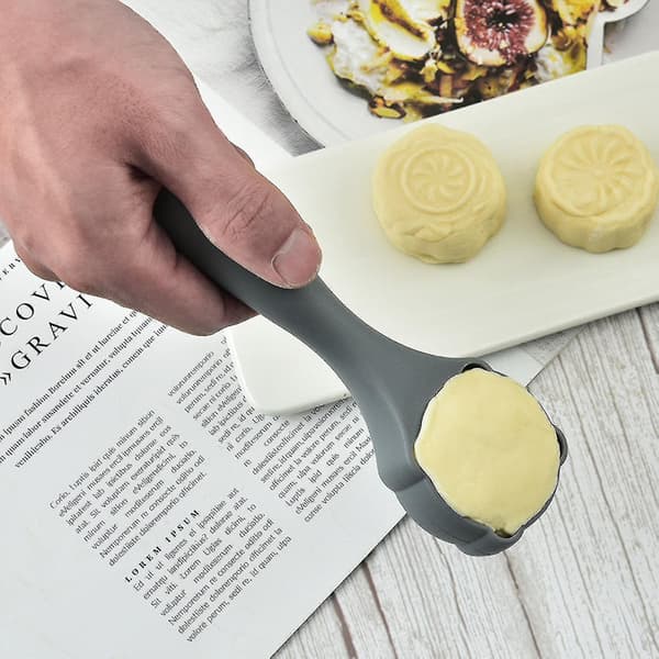 (Blå) Plastform Kageform Bagedekorationsform DIY Månekage Maker