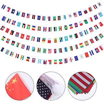 100 stk. Bannerflagg